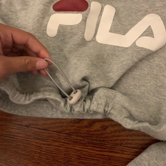 File cropped sweatshirt - Picture 3 of 3